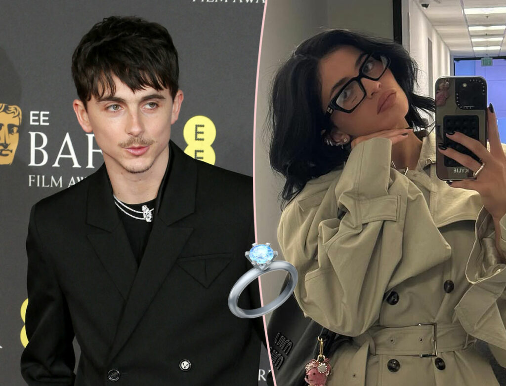 Kylie Jenner & Timothée Chalamet Wore Matching Rings To The BAFTAs! OMG!