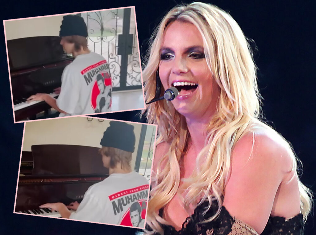 Britney Spears Shows Off Son Jayden's Impressive Piano Skills In New Video! WATCH! 