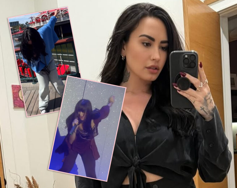OMG! Demi Lovato Recreates Her Iconic ‘Disney Knees’ In New Video