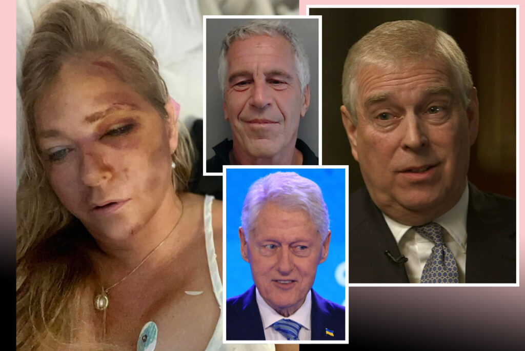 Jeffrey Epstein Prince Andrew Bill Clinton Accuser Virginia Giuffre Dying Hit Bus