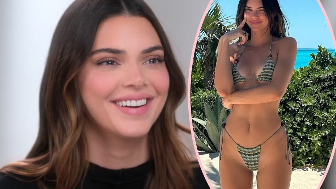 Kendall Jenner Goes Topless & Flashes Her Bum In HOT New Pool Snaps! LOOK!  - Perez Hilton