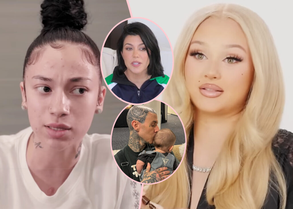Kourtney Kardashian & Travis Barker’s 1-Year-Old Son Rocky Now Dragged Into Alabama’s Feud With Bhad Bhabie
