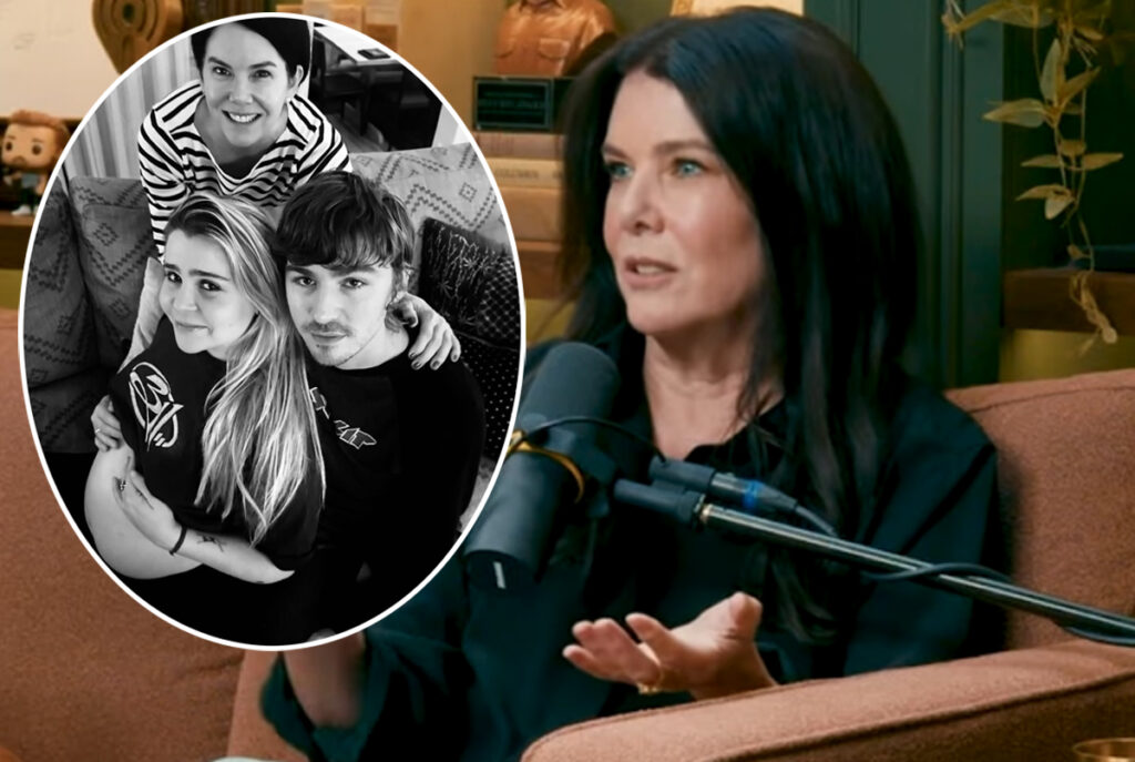 Lauren Graham Accidentally Reveals The Identity Of Parenthood Co-Star Mae Whitman’s Baby Daddy!