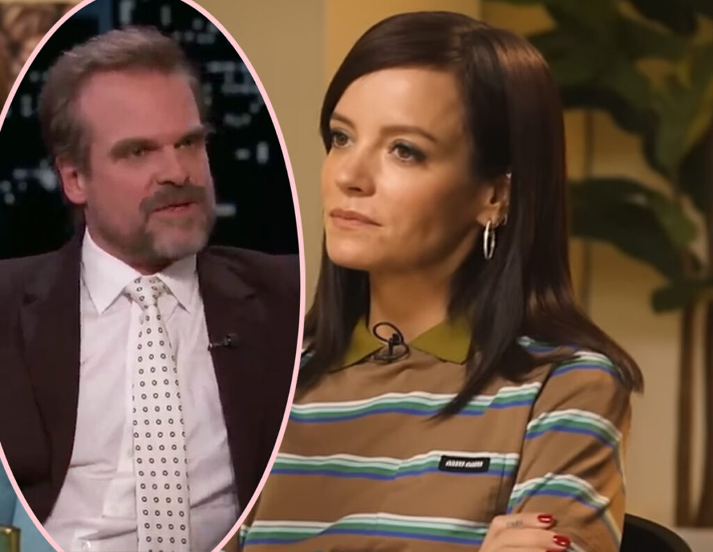 Lily Allen Blasts Ex David Harbour's Bedroom Skills -- But Admits She's 'Not Over' Breakup Yet!