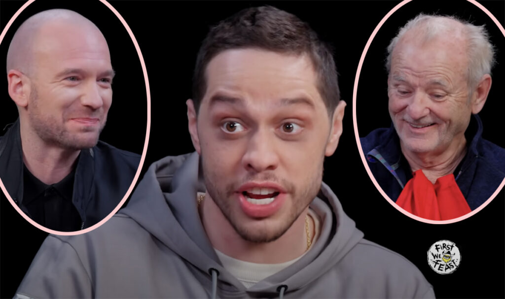 Pete Davidson Hot Ones Surprise Bill Murray