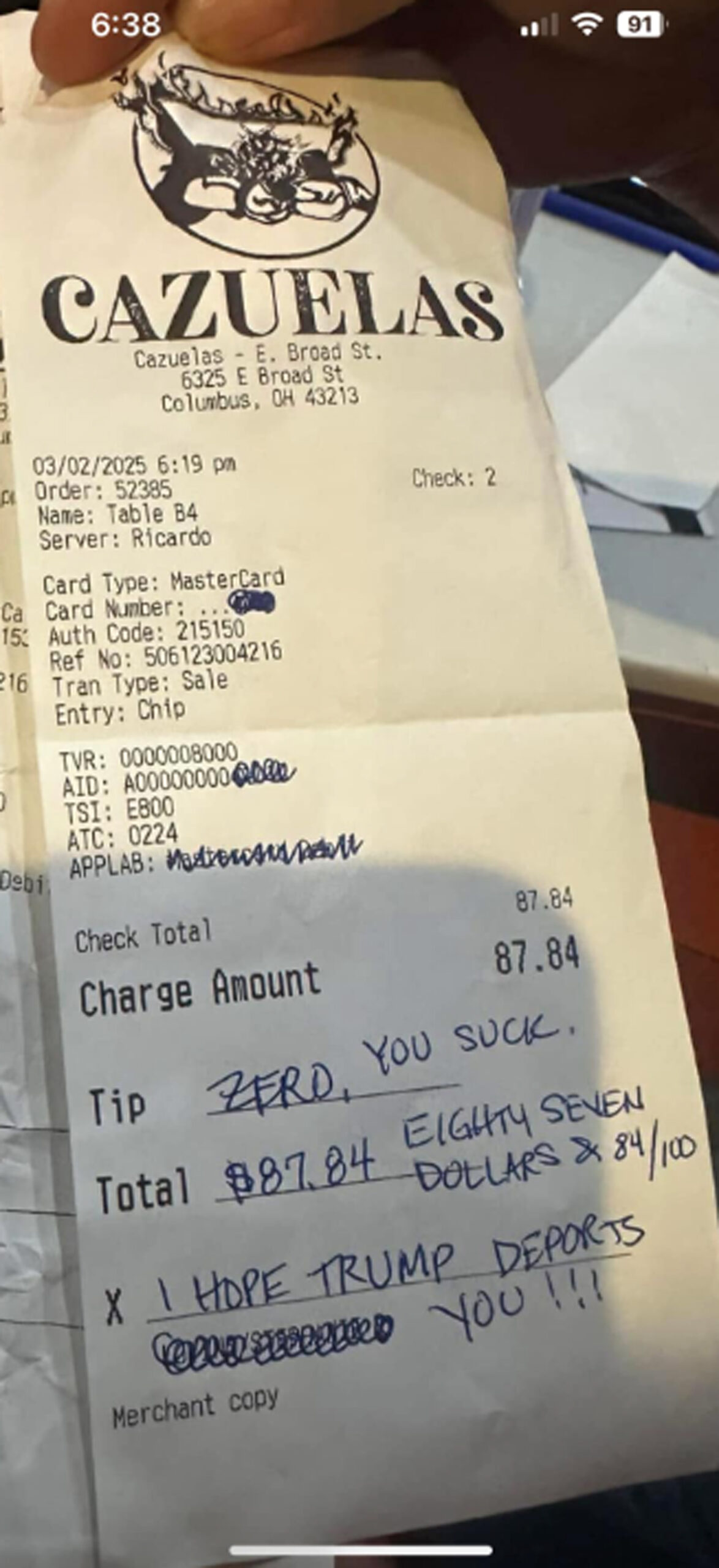 Ohio Realtor FIRED After Leaving Disgusting Racist Message For Disabled Waiter!