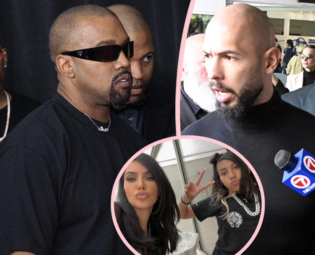 Why Kanye West Invited Andrew Tate Over While Daughter North Was Visiting!
