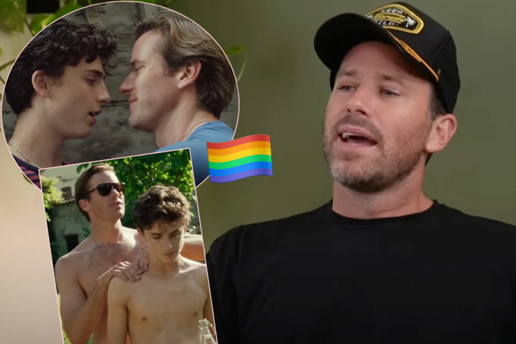 Armie Hammer Details Hooking Up With A Hot French Guy -- But Swears He Wasn't Into It!