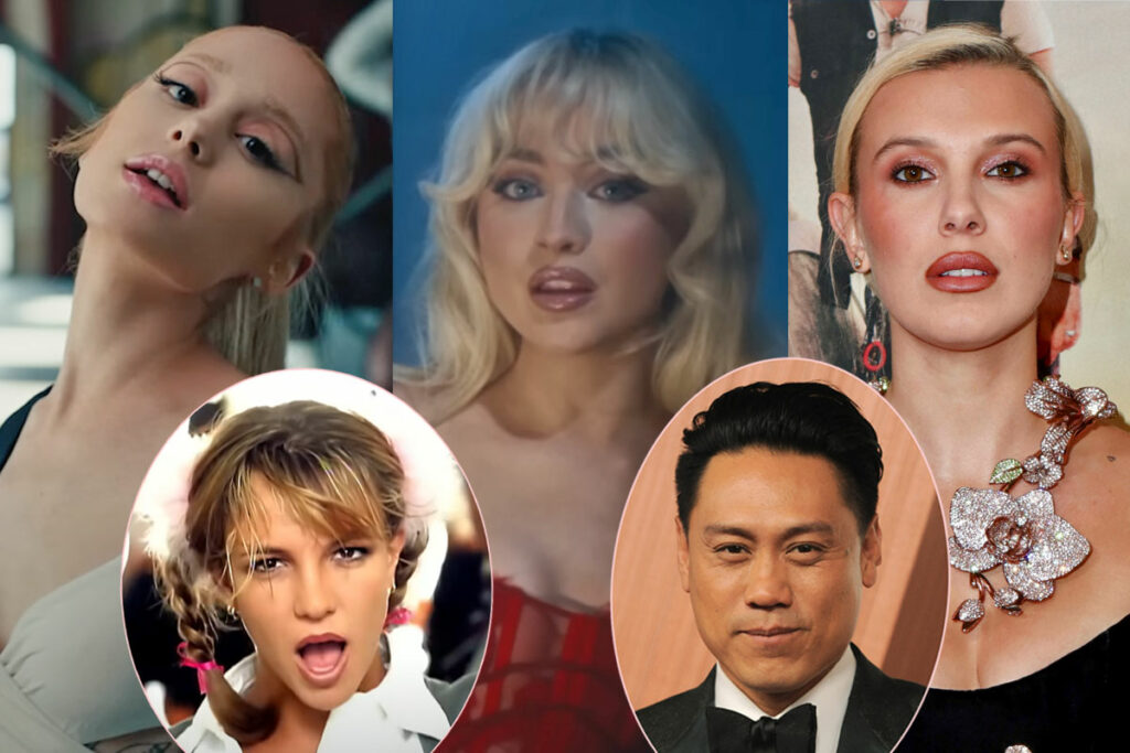 Britney Spears Biopic Director Responds To Story About Ariana Grande, Sabrina Carpenter, & Millie Bobby Brown Battling For Role