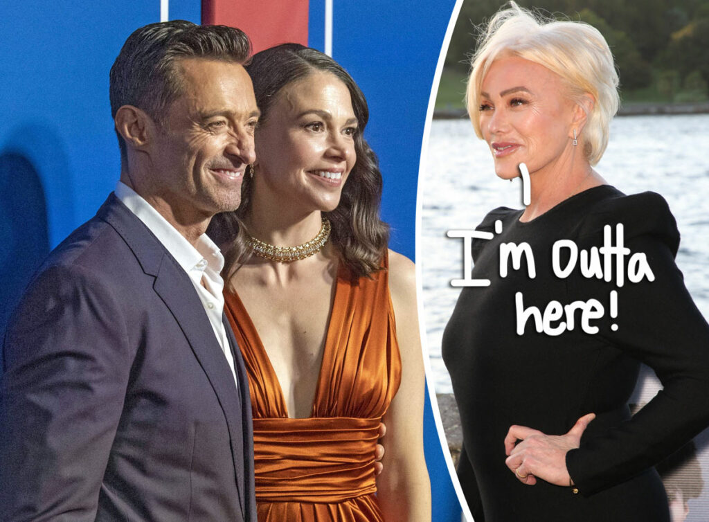 How Deborra-Lee Furness Is Trying To 'Get Away From The Pain' Of Hugh Jackman Alleged Affair With Sutton Foster!