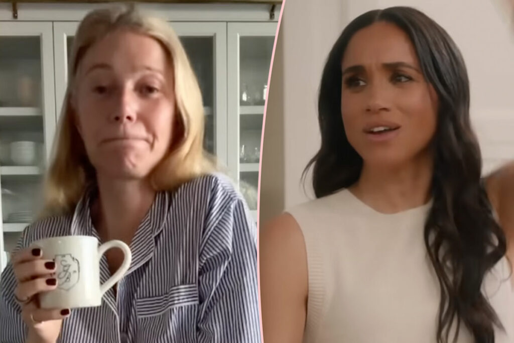 Fans Think ‘Genuine’ Gwyneth Paltrow Is Shading Meghan Markle In Cooking Video!