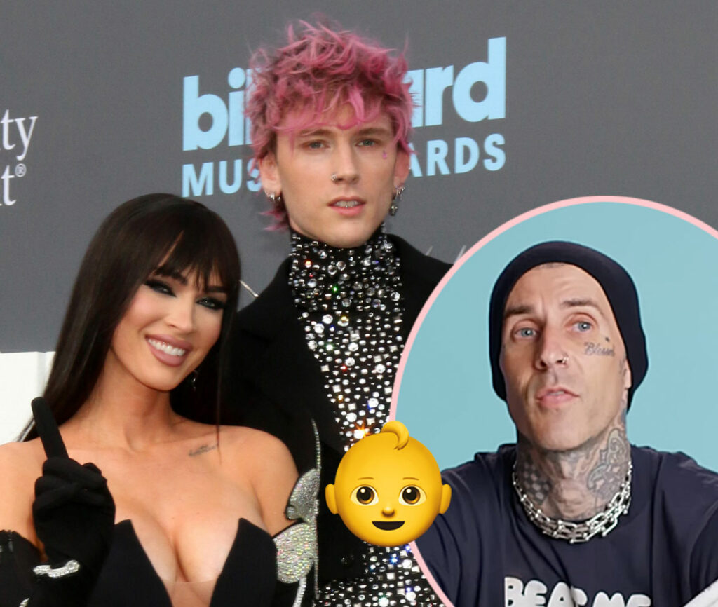 How Travis Barker Joined In As MGK Helped Megan Fox Give Birth!