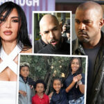Kim Kardashian Abruptly Ended Visit Between North & Kanye West Because He Invited Accused Rapist Andrew Tate -- & The Rapper Has THE AUDACITY To Call His Ex A Sex Trafficker...