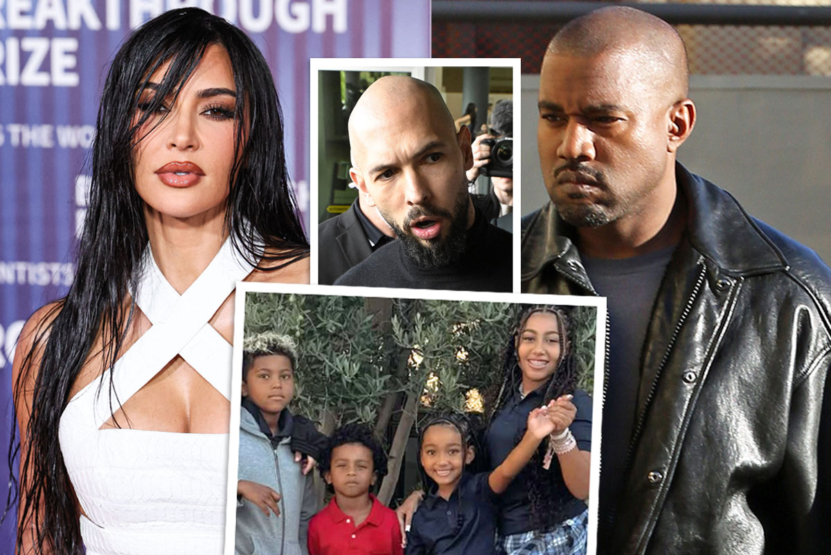 Kim Kardashian Abruptly Ended Visit Between North & Kanye West Because ...
