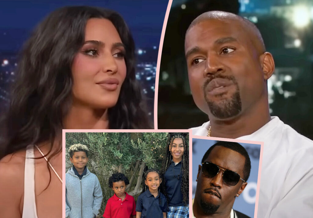 Kim Kardashian Toying With Idea To Ask Judge To Take Away Joint Custody Of Kids With Kanye West!!