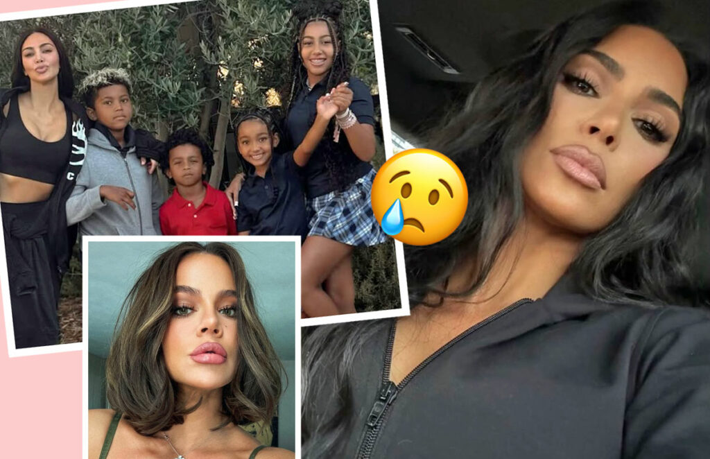 Kim Kardashian Says Her Kids Couldn’t ‘Care Less’ When She’s Away From Home!