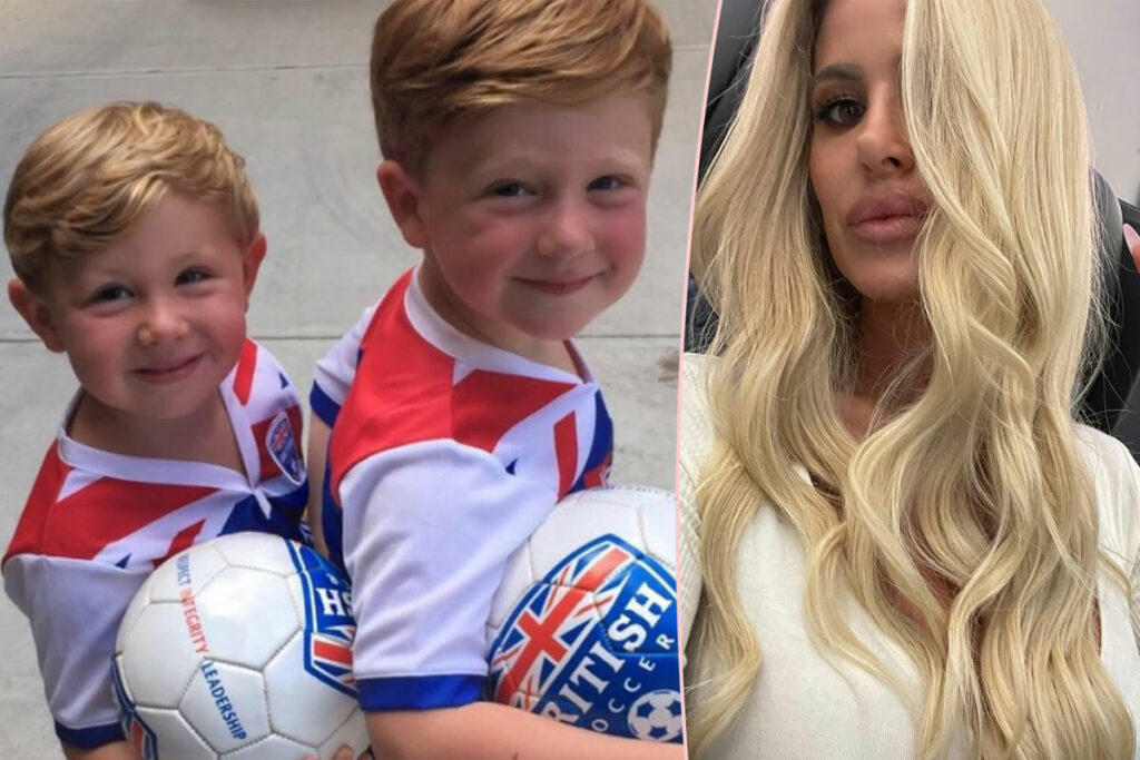 Kim Zolciak's Sons Kash & KJ Are All Grown Up! See The Rare New Pics!