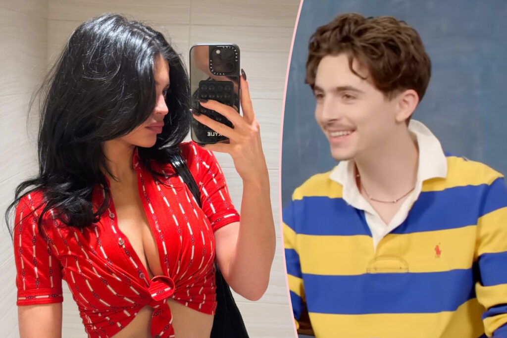 Kylie Jenner & Timothée Chalamet Were ALL Over Each Other At The Indian Wells Open! Look!