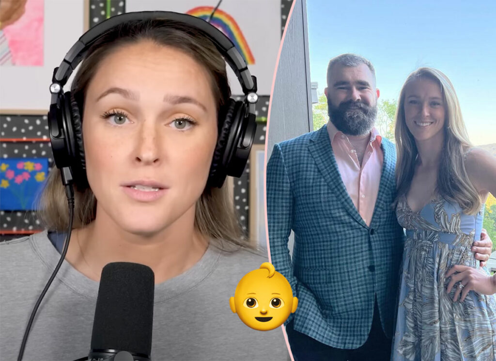 Kylie Kelce SLAMS Mom-Shamers Ahead Of Giving Birth To Baby No. 3: 'Go F**k Yourself'