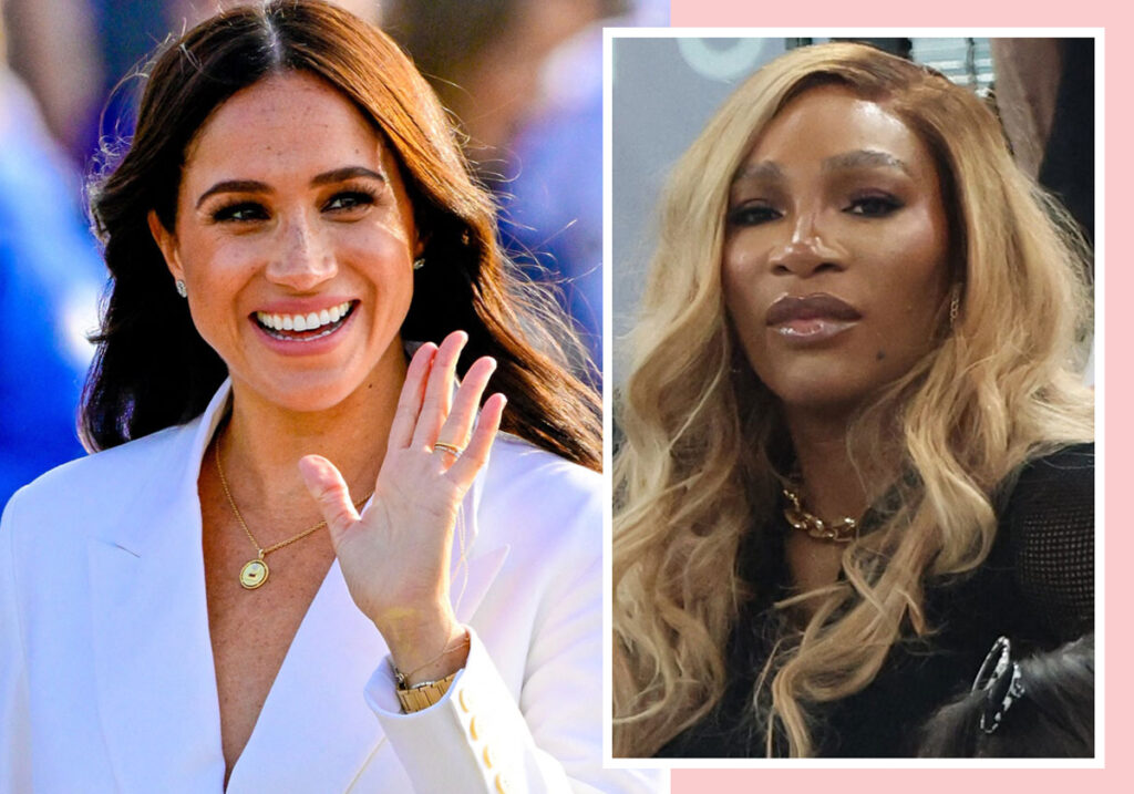 Meghan Markle Shares Rare Footage Of Princess Lilibet -- Playing Board Games With Serena Williams!