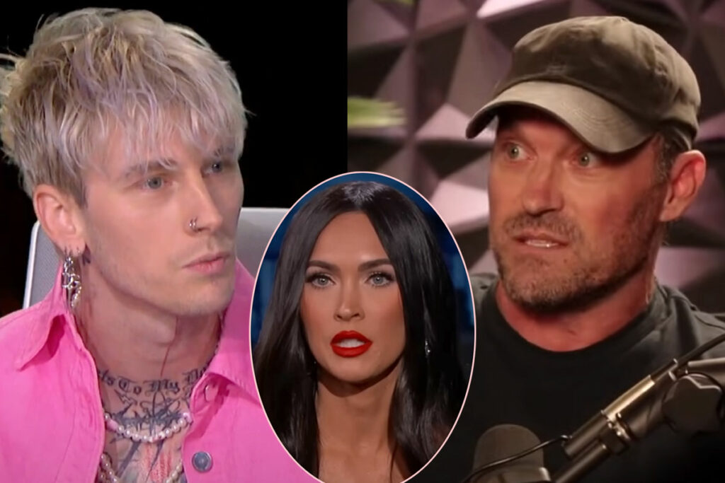 MGK Angrily DMs Brian Austin Green Telling Him To Stop Asking When Megan Fox’s Baby Is Due -- See His Response!