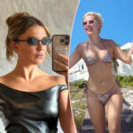 Millie Bobby Brown Shows Off New Thigh Tattoo In HAWT Bikini Pics! Look Closer!