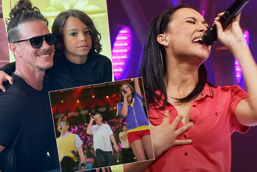 Naya Rivera’s Son Watched The Glee Concert Movie, And Things Got Emotional