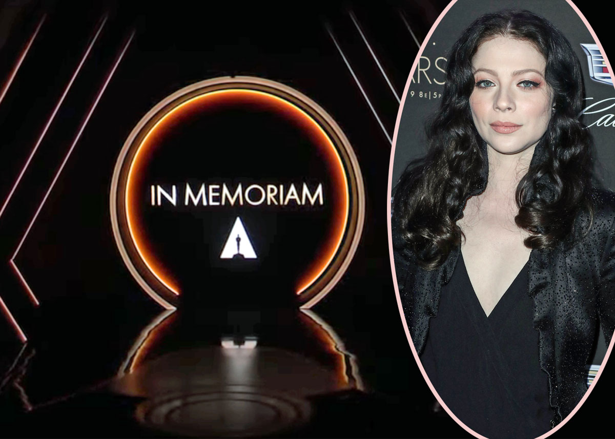 Michelle Trachtenberg Left Out Of Oscars In Memoriam After Her Shocking  Death - And Fans Are PISSED! - Perez Hilton