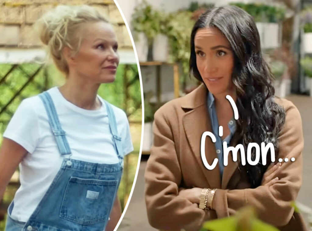 Pamela Anderson’s Cooking Show Producer Responds To Claims Meghan Markle Copied Idea For Netflix Series!