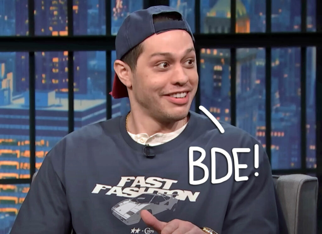 Pete Davidson's D**k Was Too Big -- Had To Be Edited Out Of Hot Underwear Shoot!