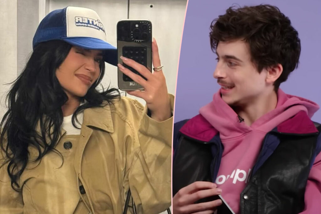 Is This What Timothée Chalamet & Kylie Jenner Were Whispering During PDA At Tennis Match??