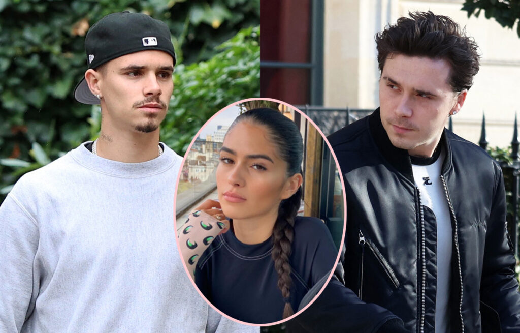 Brooklyn Feuding With Younger Brother Romeo Over His Girlfriend!