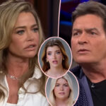How Denise Richards Revealed To Daughters Sami & Lola Dad Charlie Sheen Is HIV-Positive Years Ago