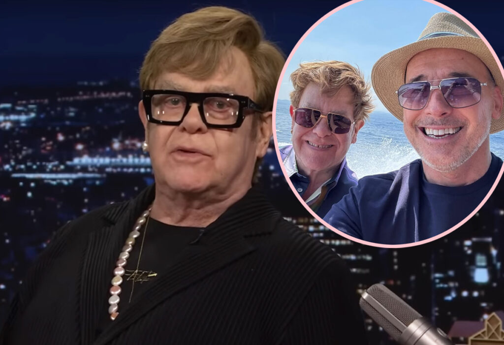 Elton John Gets Real About How His Eyesight Loss Has Affected Life With His Kids 