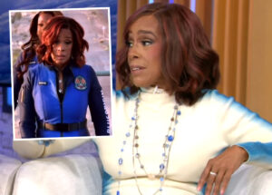 Gayle King’s Scared Face Becomes A Viral Meme After Blue Origin Space