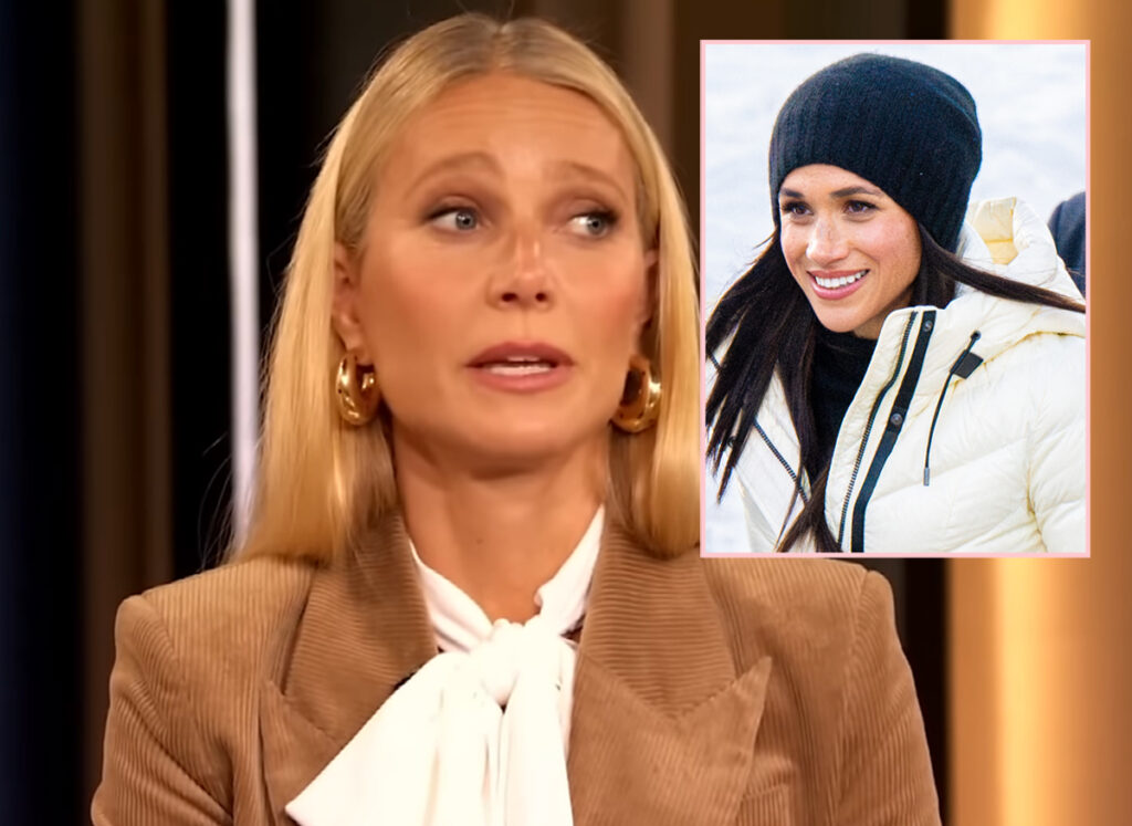 Gwyneth Paltrow HATES Those 'Drummed-Up' Meghan Markle Feud Rumors!