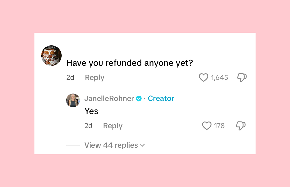 Influencer Who Pushes $200 Weight Loss Course Admits To Taking A GLP-1 -- And Her Followers Are PISSED!