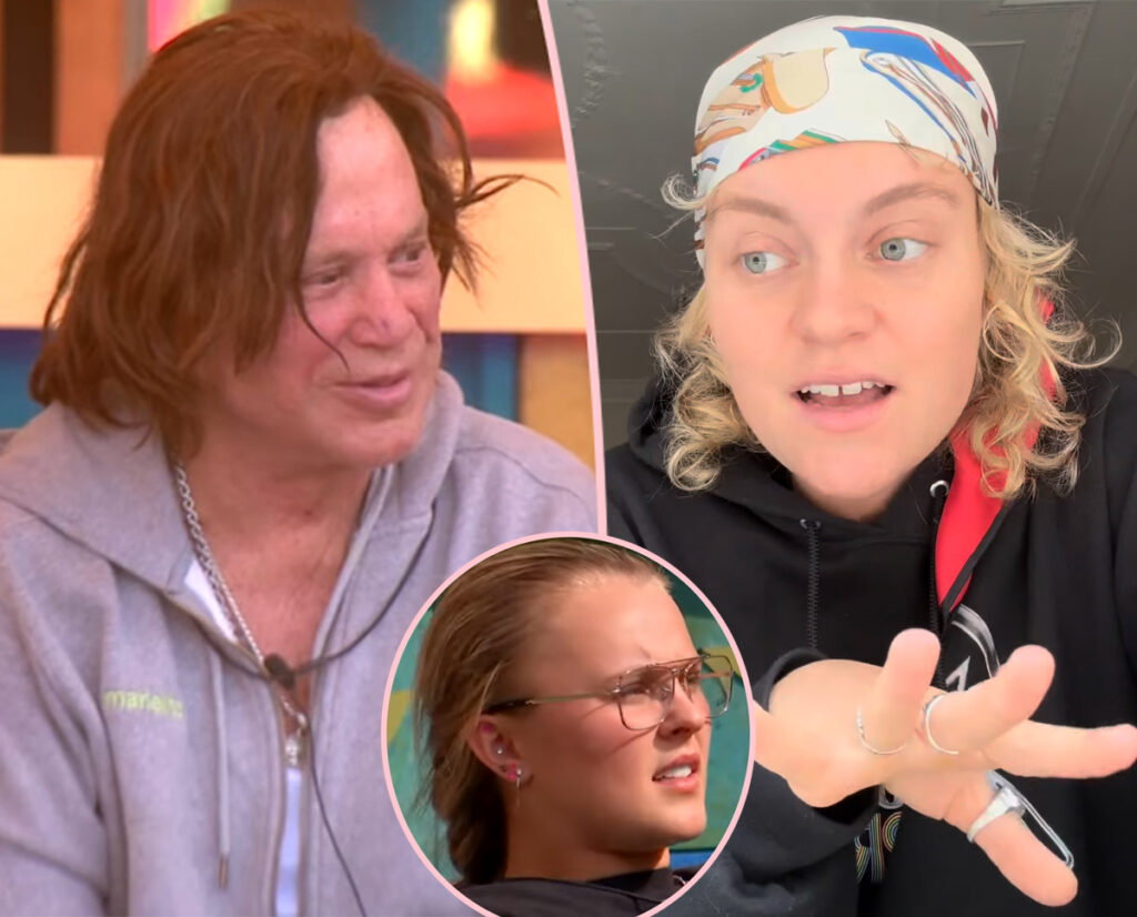 JoJo Siwa’s Partner Kath Ebbs Slams Mickey Rourke’s Homophobic Behavior On Celebrity Big Brother UK, Calls Him A ‘Dangerous Person’