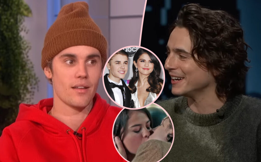 Justin Bieber Has Become Besties With Timothée Chalamet -- After Bonding Over Pasts... Including Links To Selena Gomez!