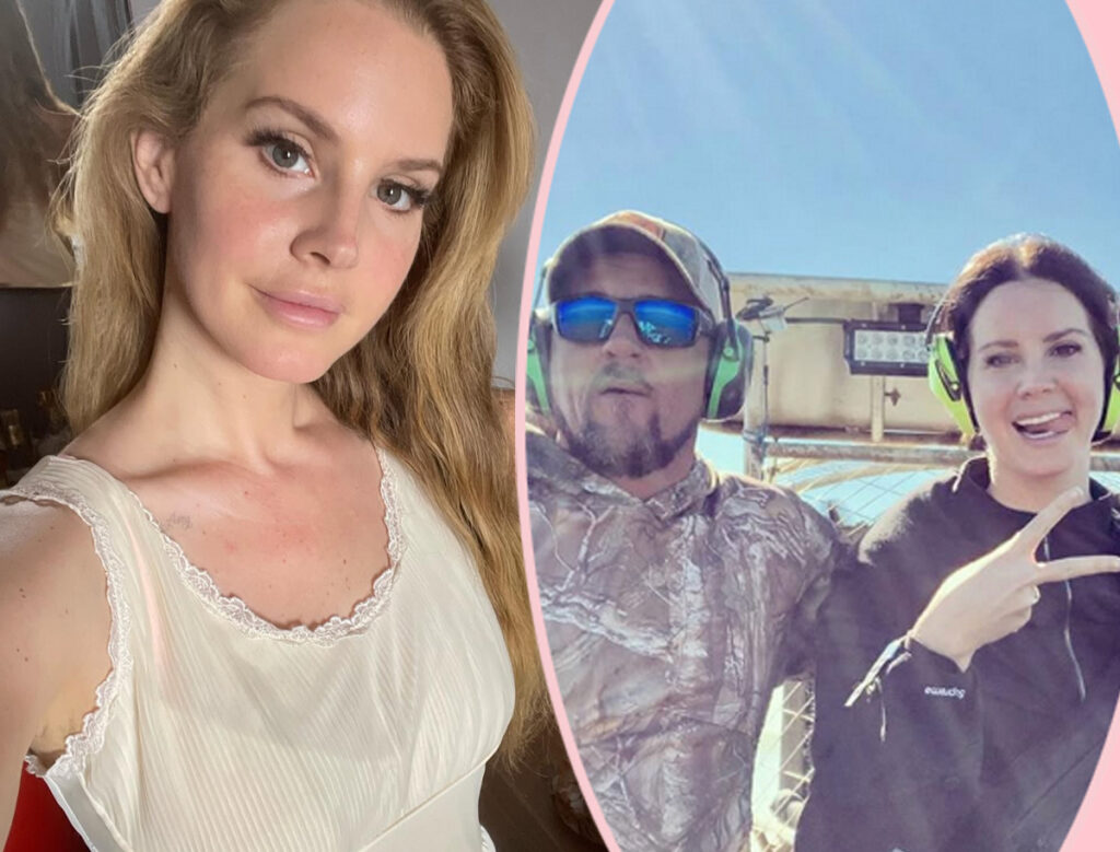 Lana Del Rey Shares Never-Before-Seen Pics Of Intimate Wedding To Alligator Tour Guide!