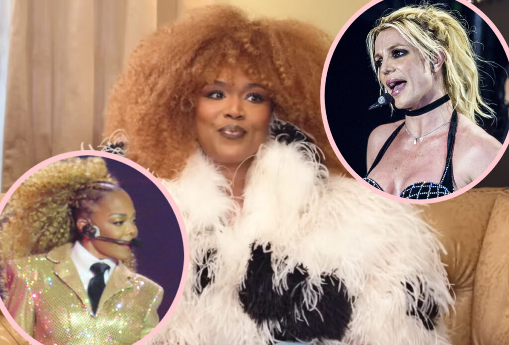 Lizzo Drags Britney Spears For Just 'Doing A Janet Jackson Impression' -- And Fans Are COMING FOR HER!!!