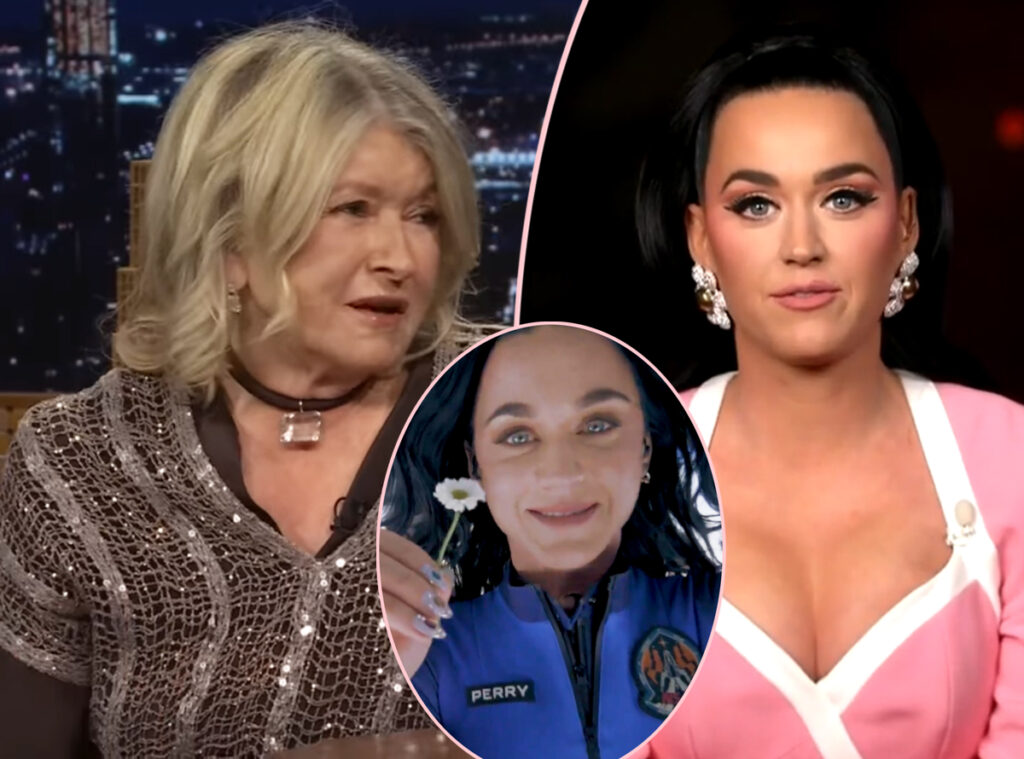 Martha Stewart Jabs Katy Perry With Her OWN Zero Gravity Video! Shade Or No Shade?