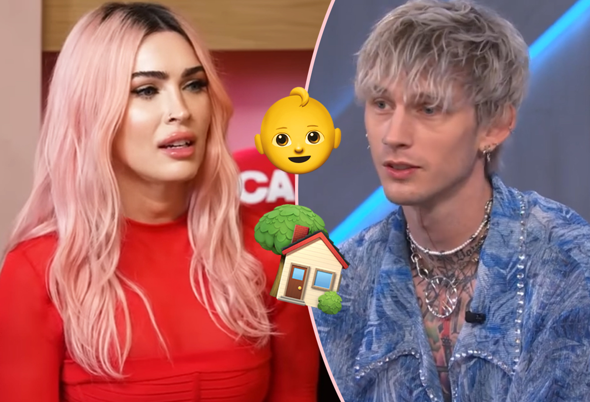 MGK Has Moved Back In With Megan Fox After Birth Of Their Daughter