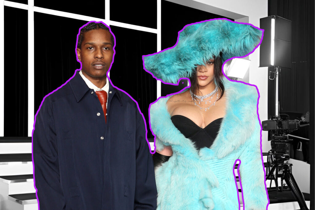 Rihanna A$AP Rocky met gala red carpet 2025