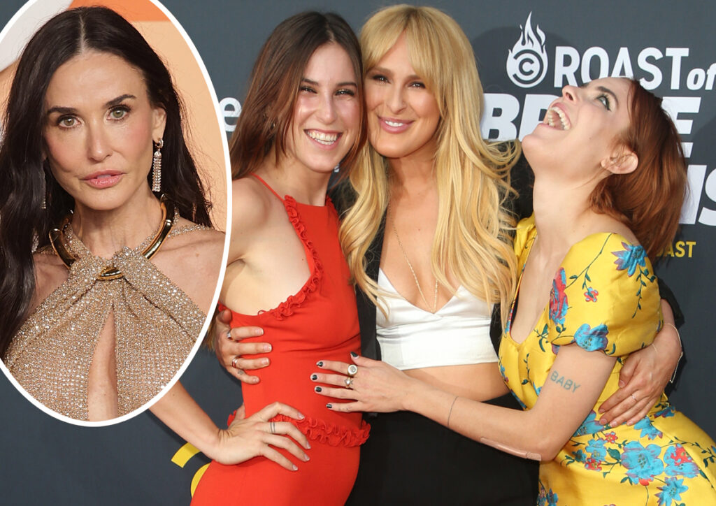 Rumer Willis Baths Sisters Scout Tallulah Bed Demi Moore