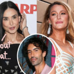 Why Demi Moore Posed For Pics With Blake Lively At Time Gala -- Even Though She Knows Some Of Justin Baldoni’s Claims ‘Could Be True’
