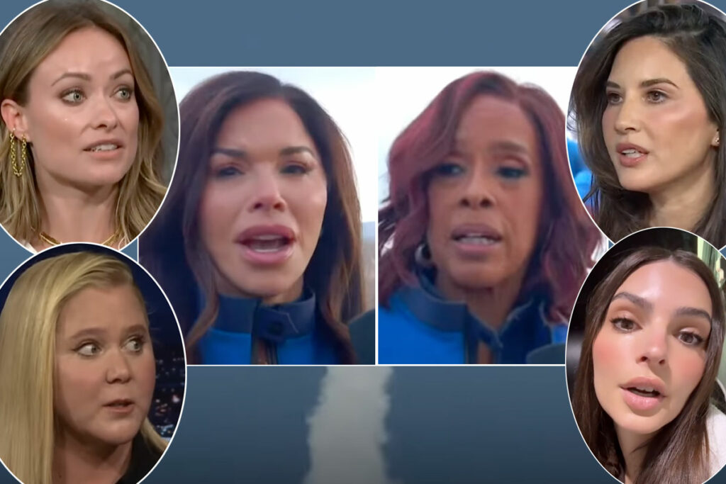 Gayle King & Lauren Sánchez Fire Back At Olivia Munn & Other Celebrity Blue Origin Space Critics