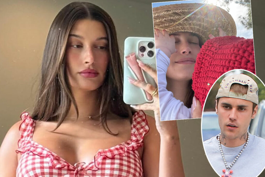 Hailey Bieber Shares Adorable New Easter Photo With Baby Jack Blues -- And Justin Is Nowhere To Be Seen!