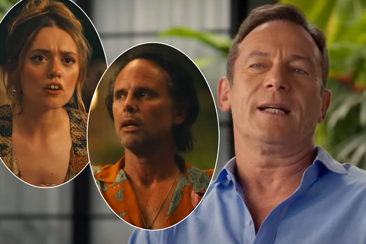 Jason Isaacs Hinted At The White Lotus On-Set Splits BEFORE Sleuths Spotted Potential Walton Goggins & Aimee Lou Woods Feud!!