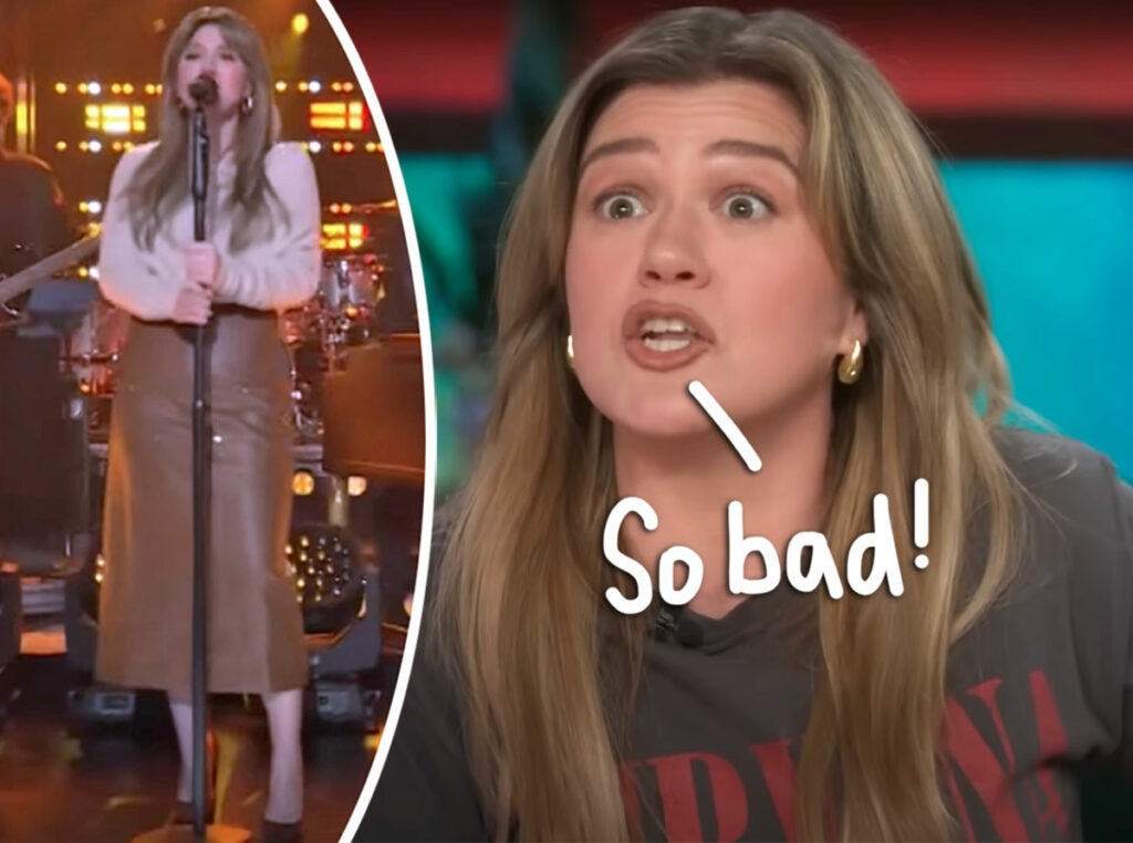 Kelly Clarkson Recalls TERRIBLE Wardrobe Malfunction That Basically Left Her Totally Exposed On Stage!